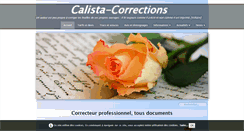 Desktop Screenshot of calista-corrections.com